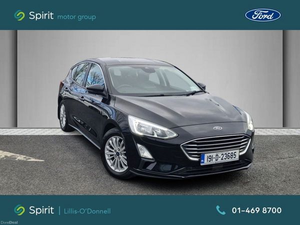 Ford Focus Hatchback, Petrol, 2019, Black