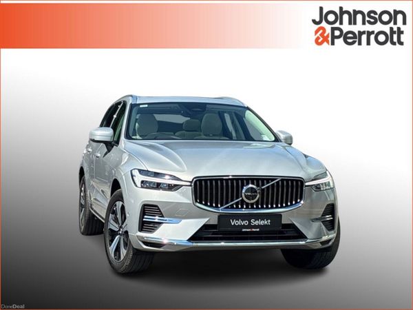Volvo XC60 SUV, Petrol Plug-in Hybrid, 2025, Silver