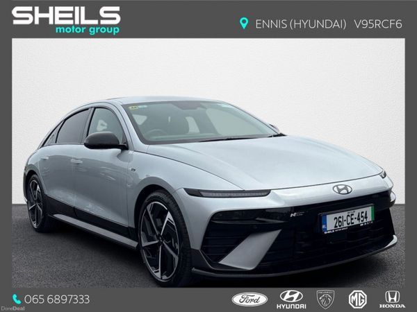 Hyundai IONIQ 6 Saloon, Electric, 2026, Grey
