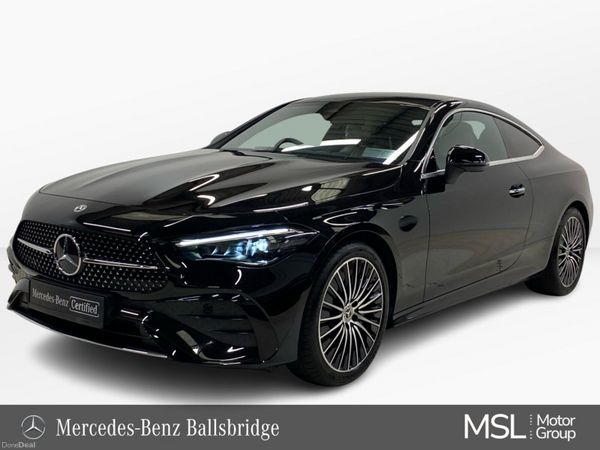 Mercedes-Benz CLE Coupe, Petrol Plug-in Hybrid, 2024, Black