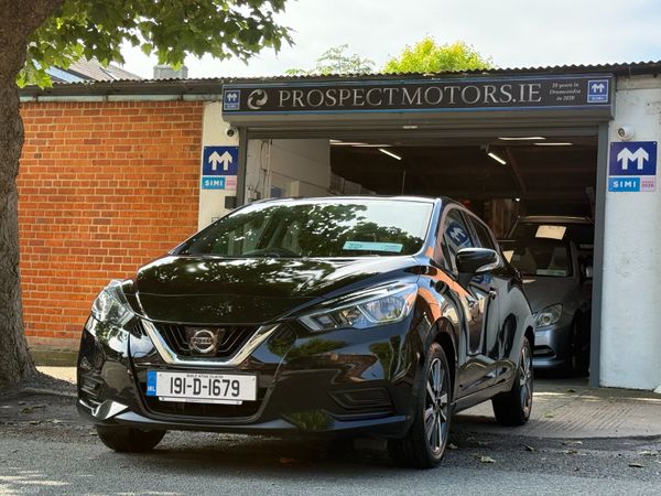 Nissan Micra Hatchback, Petrol, 2019, Black