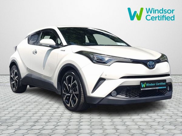 Toyota C-HR SUV, Petrol Hybrid, 2018, White