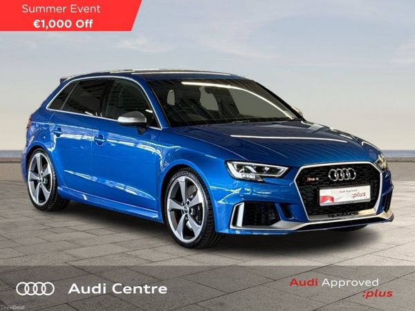 Audi RS3 Hatchback, Petrol, 2020, Blue