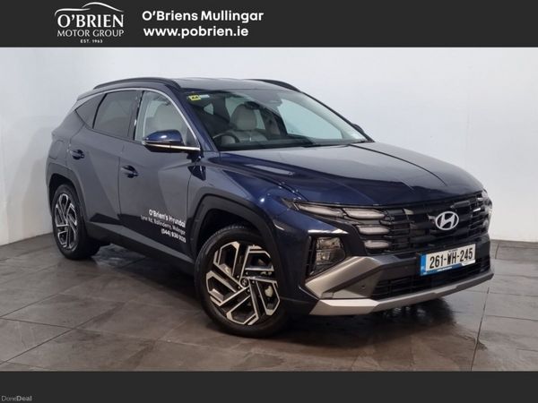 Hyundai Tucson SUV, Petrol Plug-in Hybrid, 2026, Blue
