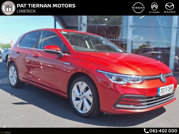 Volkswagen Golf Estate, Petrol, 2020, Red