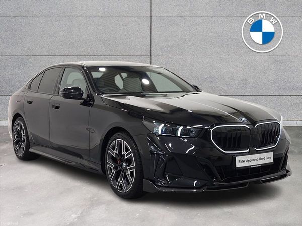 BMW 5-Series Saloon, Petrol Plug-in Hybrid, 2026, Black