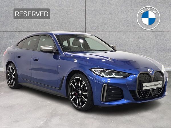 BMW i4 Hatchback, Electric, 2022, Blue