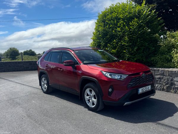 Toyota RAV4 SUV, Petrol Hybrid, 2019, Red