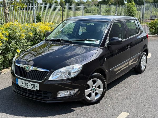 Skoda Fabia Hatchback, Diesel, 2012, Black