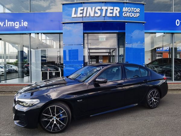 BMW 5-Series Saloon, Petrol Plug-in Hybrid, 2022, Black