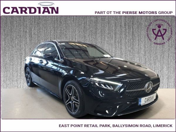 Mercedes-Benz A-Class Saloon, Petrol Hybrid, 2026, Black