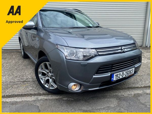 Mitsubishi Outlander Estate, Petrol Hybrid, 2015, Grey