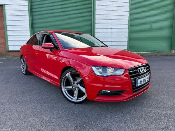 Audi A3 Saloon, Diesel, 2014, Red