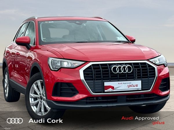 Audi Q3 SUV, Petrol Plug-in Hybrid, 2024, Red