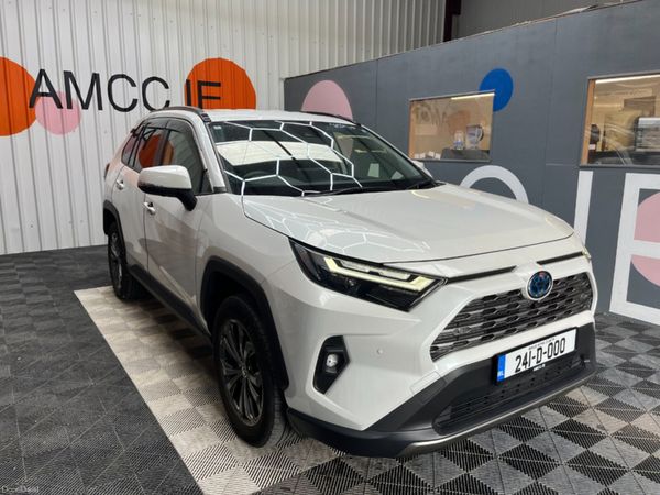 Toyota RAV4 SUV, Petrol Hybrid, 2024, White