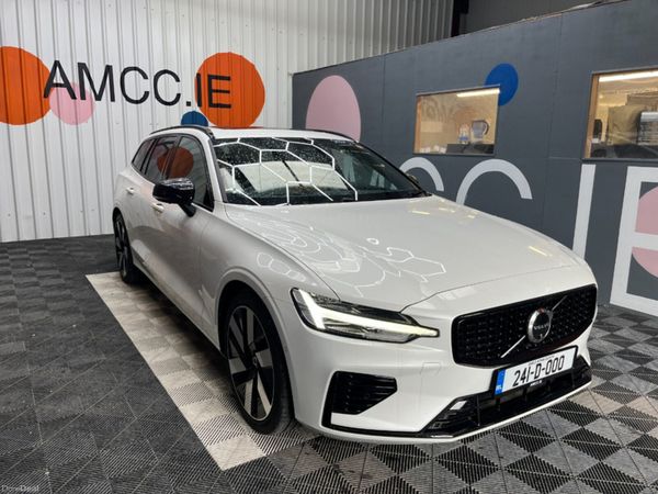Volvo V60 Estate, Petrol Plug-in Hybrid, 2024, White