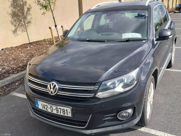 Volkswagen Tiguan SUV, Diesel, 2014, Black