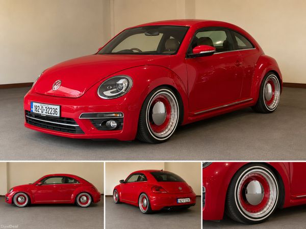Volkswagen Beetle Coupe, Petrol, 2018, Red