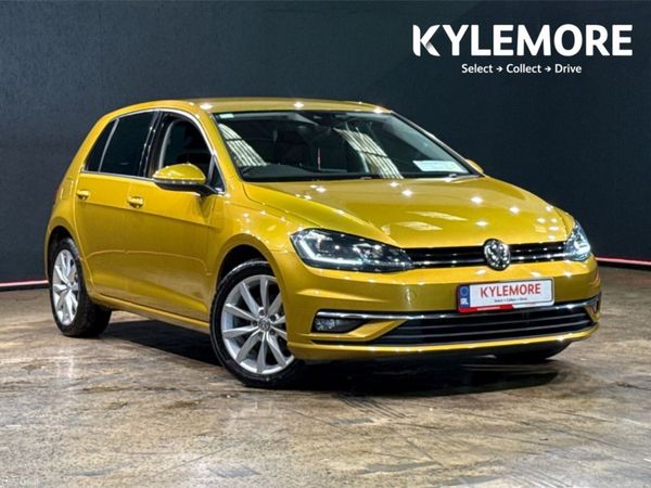 Volkswagen Golf Hatchback, Petrol, 2018, Gold