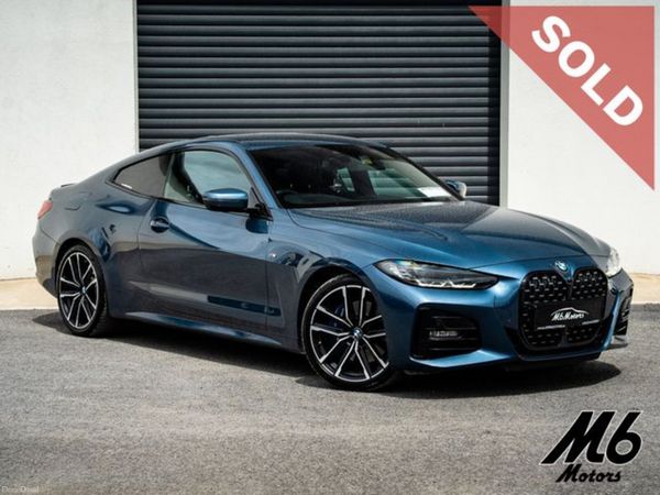 BMW 4-Series Coupe, Diesel, 2021, Blue