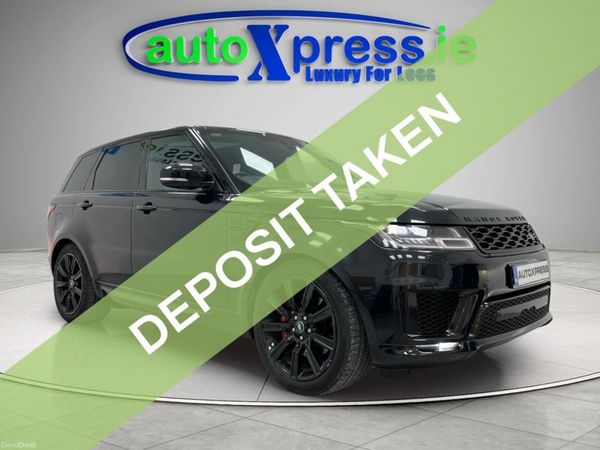 Land Rover Range Rover Sport Estate, Petrol Plug-in Hybrid, 2021, Black