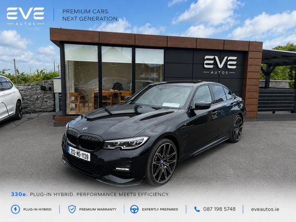 BMW 3-Series Saloon, Petrol Plug-in Hybrid, 2020, Black