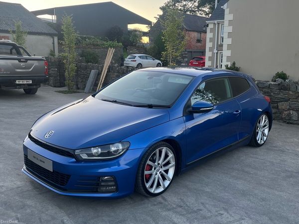 Volkswagen Scirocco Coupe, Diesel, 2015, Blue