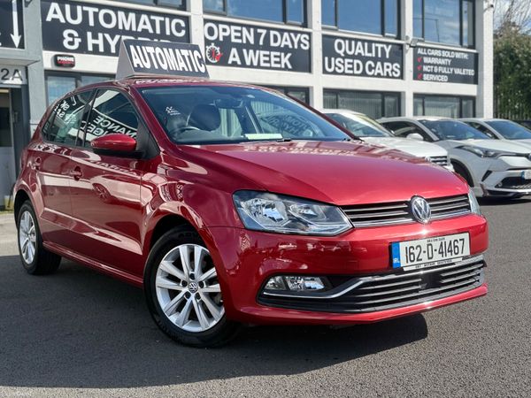 Volkswagen Polo Hatchback, Petrol, 2016, Red