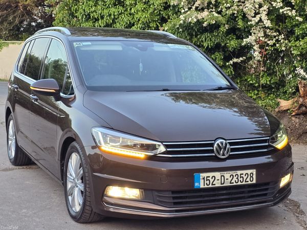 Volkswagen Touran MPV, Diesel, 2015, Brown