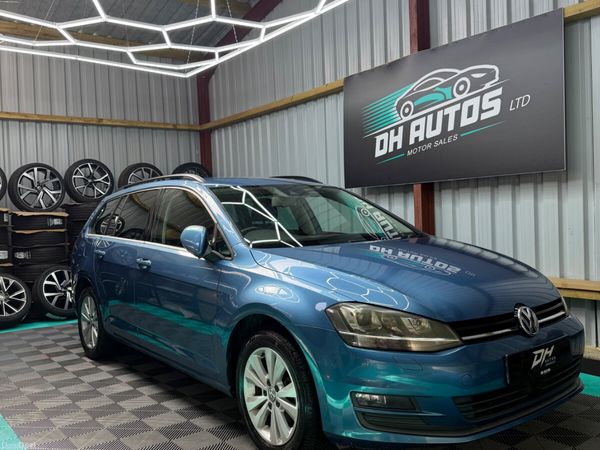 Volkswagen Golf Estate, Petrol, 2016, Blue