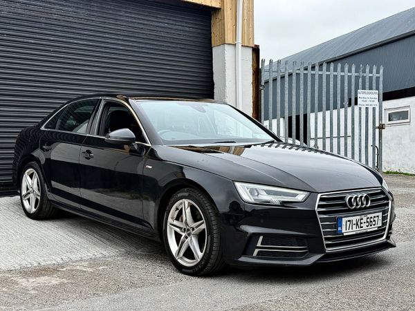Audi A4 Saloon, Diesel, 2017, Black