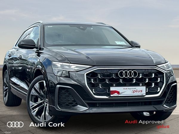 Audi Q8 SUV, Petrol Plug-in Hybrid, 2025, Black