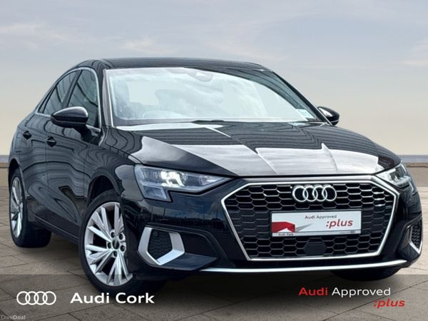 Audi A3 Saloon, Petrol, 2023, Black