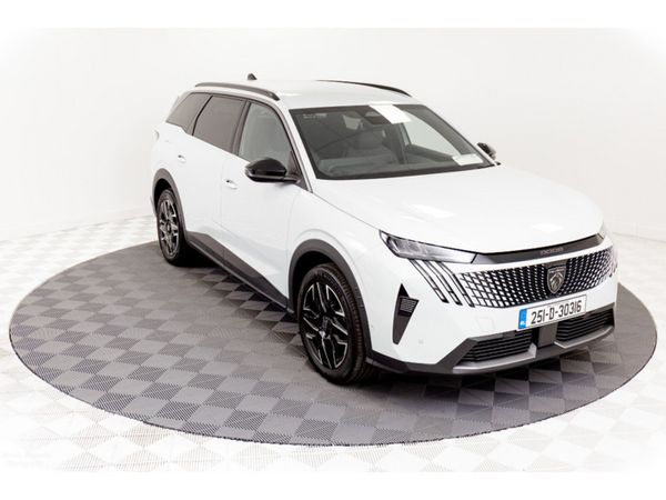 Peugeot 5008 SUV, Petrol Hybrid, 2025, White