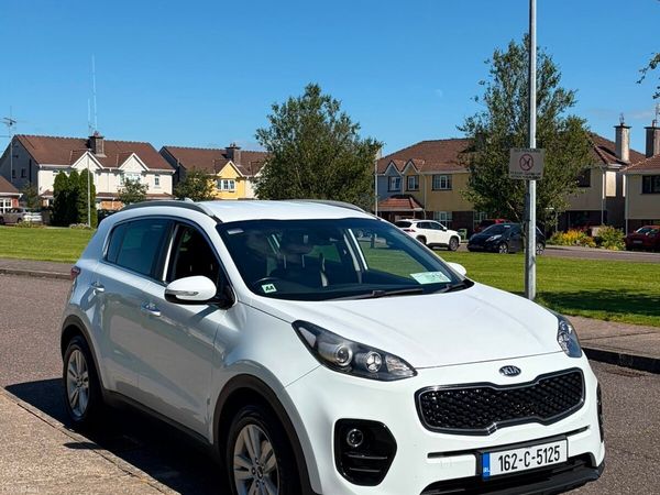 Kia Sportage SUV, Diesel, 2016, White