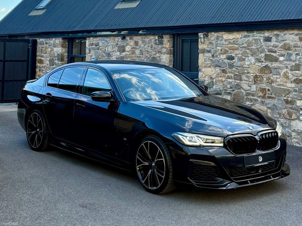 BMW 5-Series Saloon, Diesel, 2021, Black