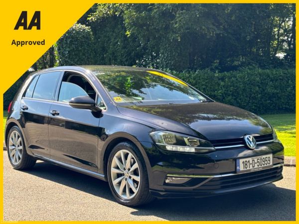 Volkswagen Golf Hatchback, Diesel, 2018, Black