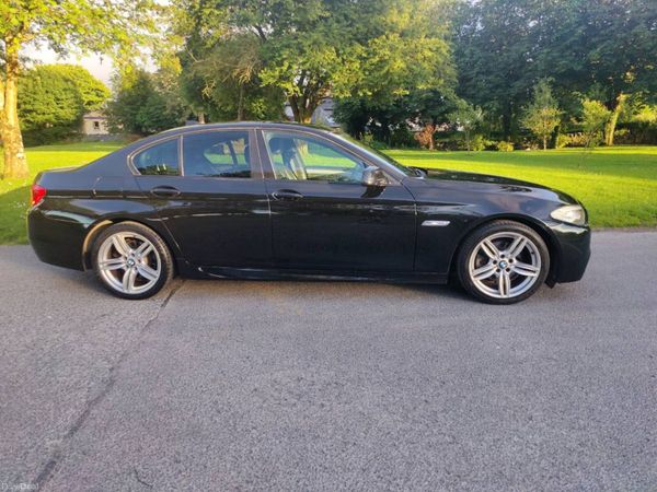 BMW 5-Series Saloon, Diesel, 2012, Black