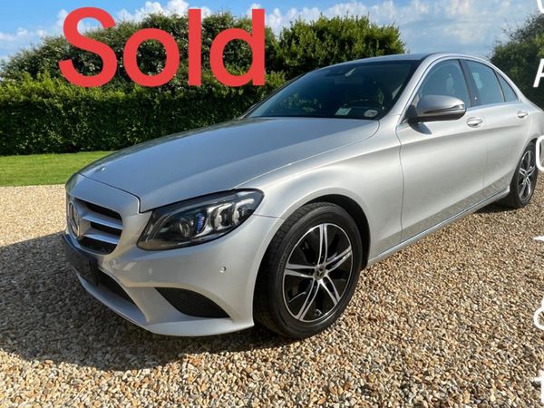 Mercedes-Benz C-Class Saloon, Diesel, 2019, Silver