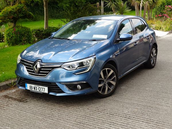 Renault Megane Hatchback, Diesel, 2018, Blue