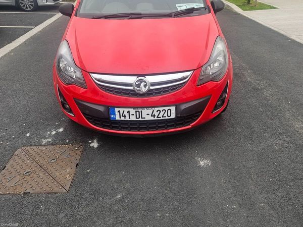 Vauxhall Corsa Hatchback, Petrol, 2014, Red