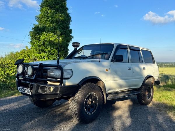 Toyota Land Cruiser SUV, Diesel, 1991, White