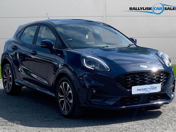 Ford Puma SUV, Petrol Hybrid, 2024, Blue