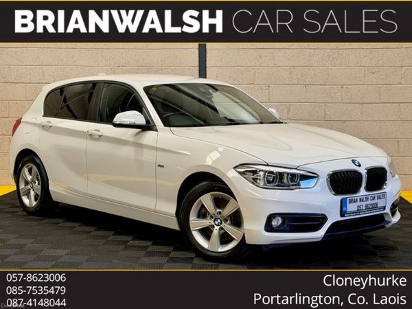 BMW 1-Series Hatchback, Diesel, 2016, White