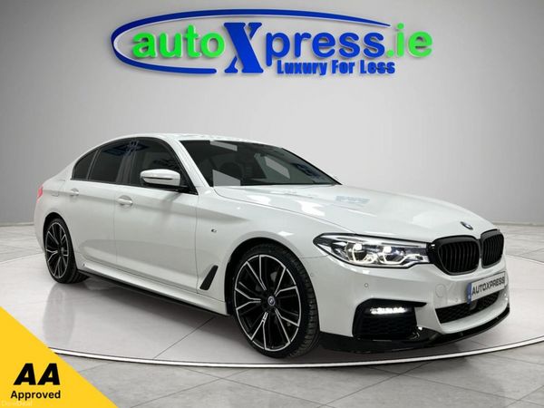 BMW 5-Series Saloon, Diesel, 2020, White