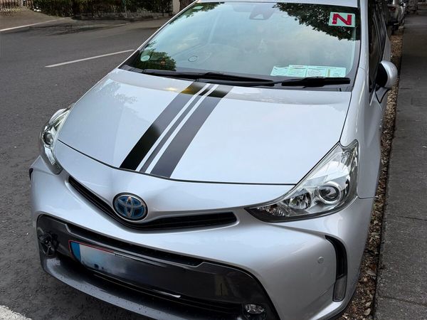Toyota Prius Hatchback, Petrol Hybrid, 2018, Silver