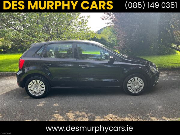 Volkswagen Polo Hatchback, Petrol, 2017, Black