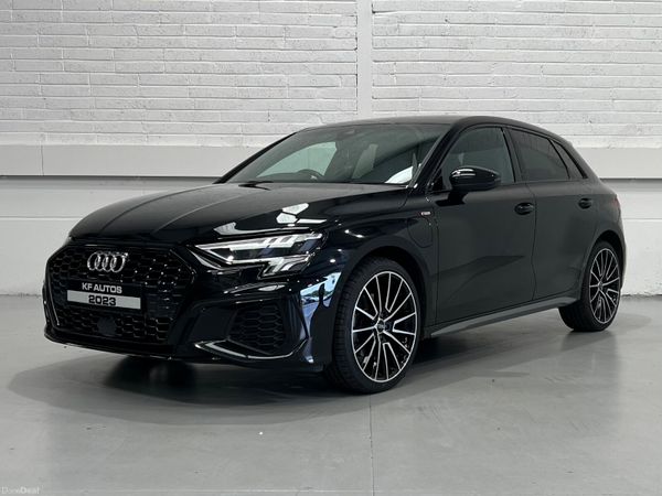 Audi A3 Hatchback, Petrol Plug-in Hybrid, 2023, Black