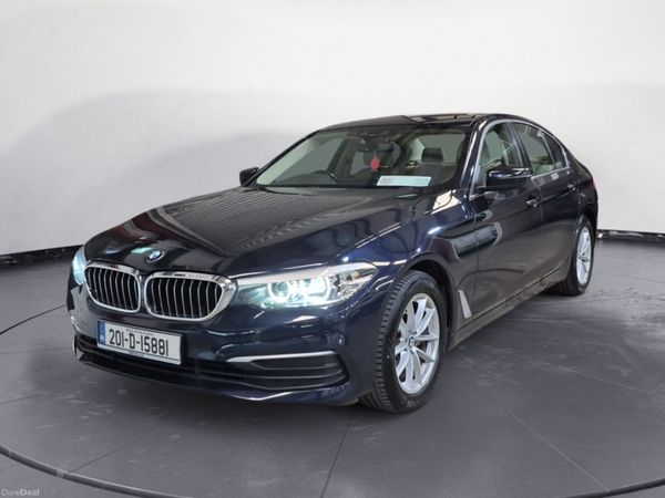 BMW 5-Series Saloon, Diesel, 2020, Blue