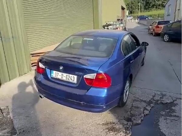BMW 3-Series Saloon, Petrol, 2007, Blue